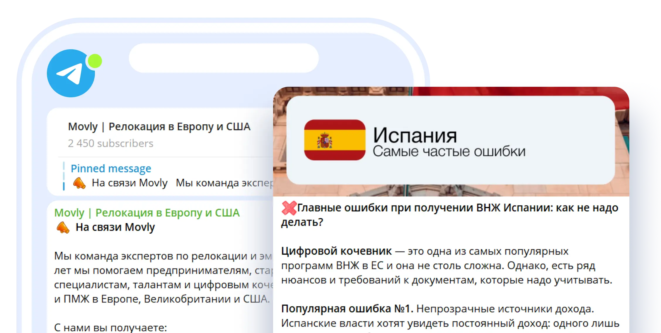 Блог в Telegram